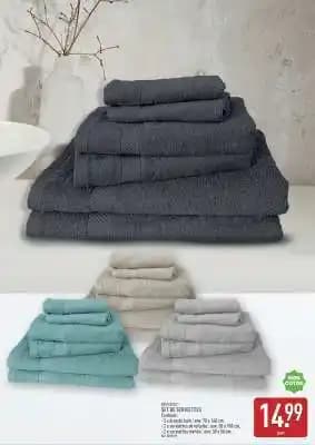 ENSEMBLE SET DE SERVIETTES