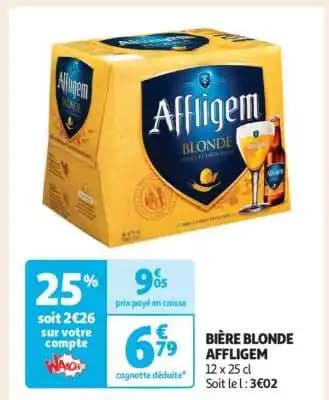 Bière Blonde Affligem