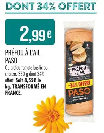 PASO Préfou à l'ail