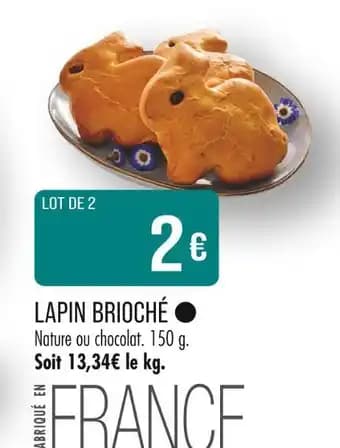 Lapin brioché