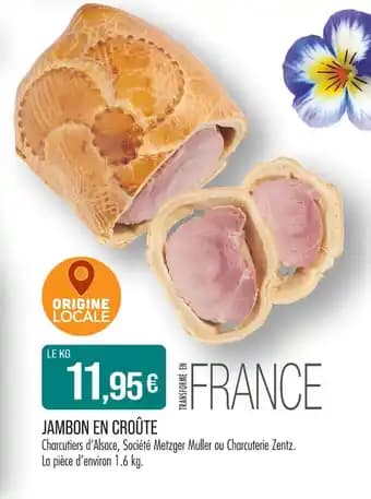 Jambon en croûte