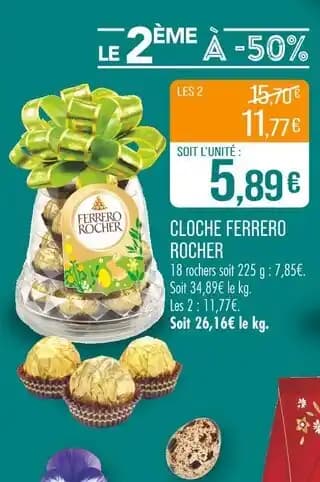 Cloche Ferrero Rocher