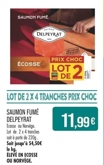 DELPEYRAT Saumon Fumé