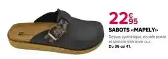 Sabots mapely