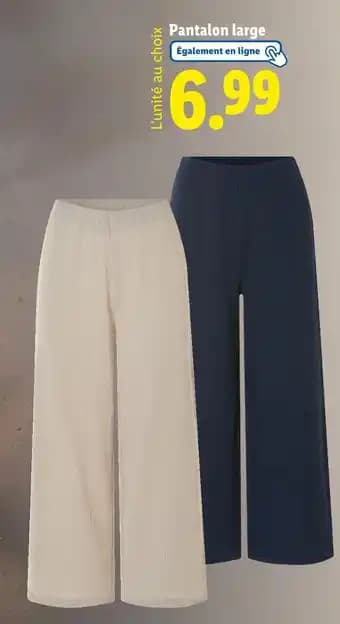 esmara Pantalon large