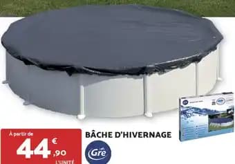 Bâche d'hivernage