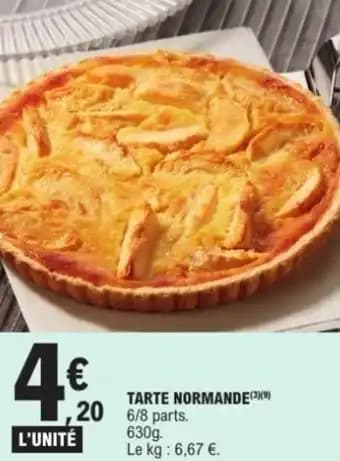 Tarte normande 630 g
