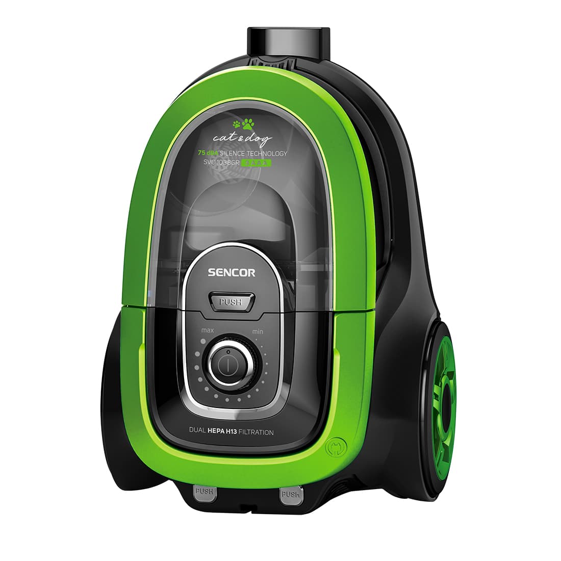 Aspirateur Svc_1038gr 750w Vert Sencor