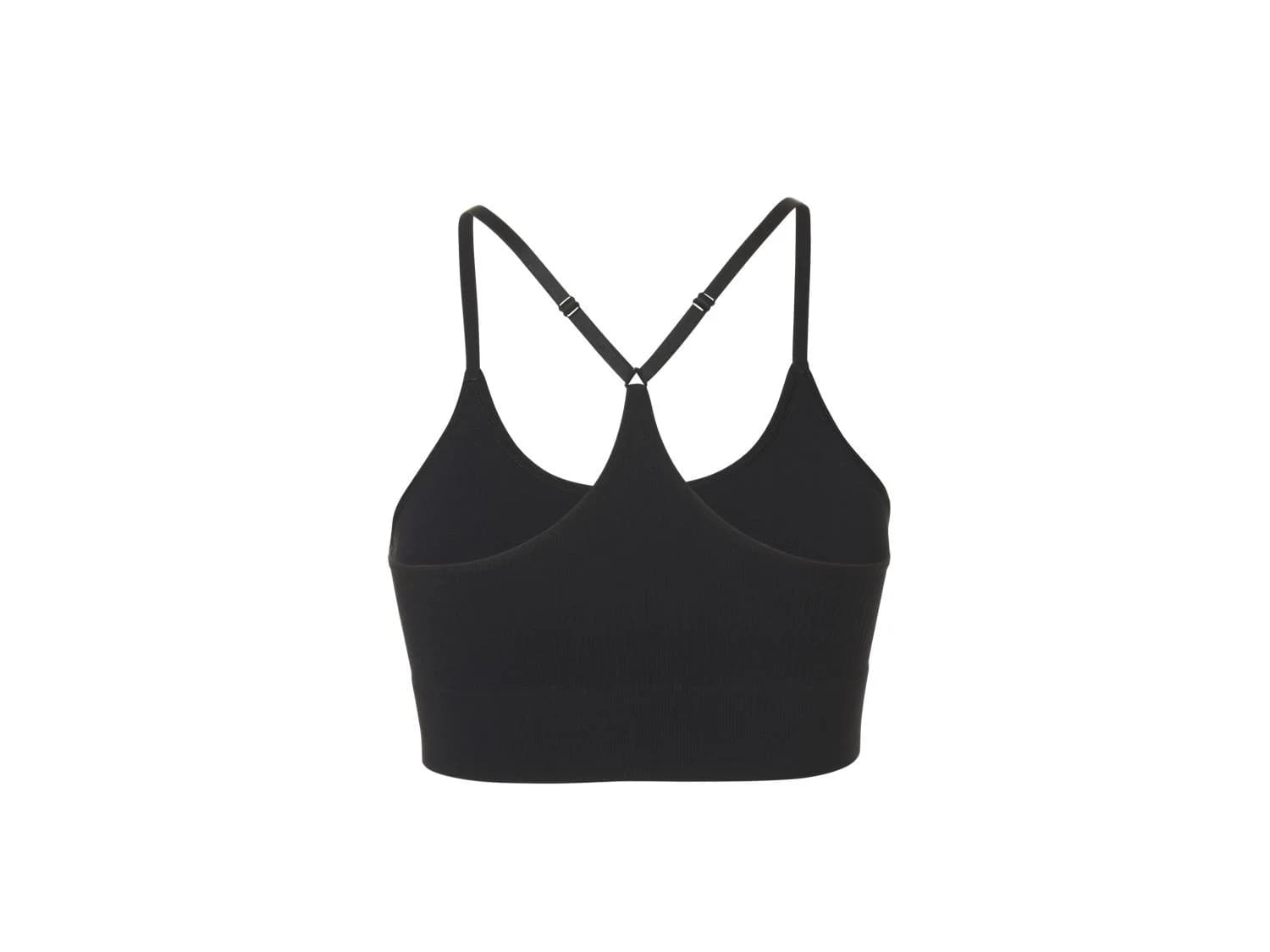 Brassière de sport côtelée femme