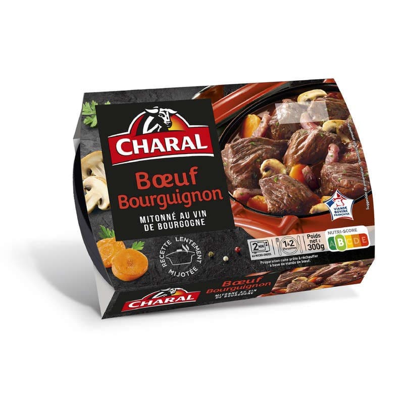 Charal Bœuf Bourguignon 300g