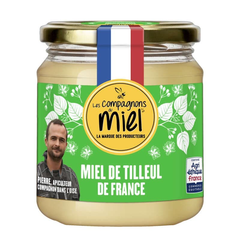 Miel de Tilleul de France crémeux 375g