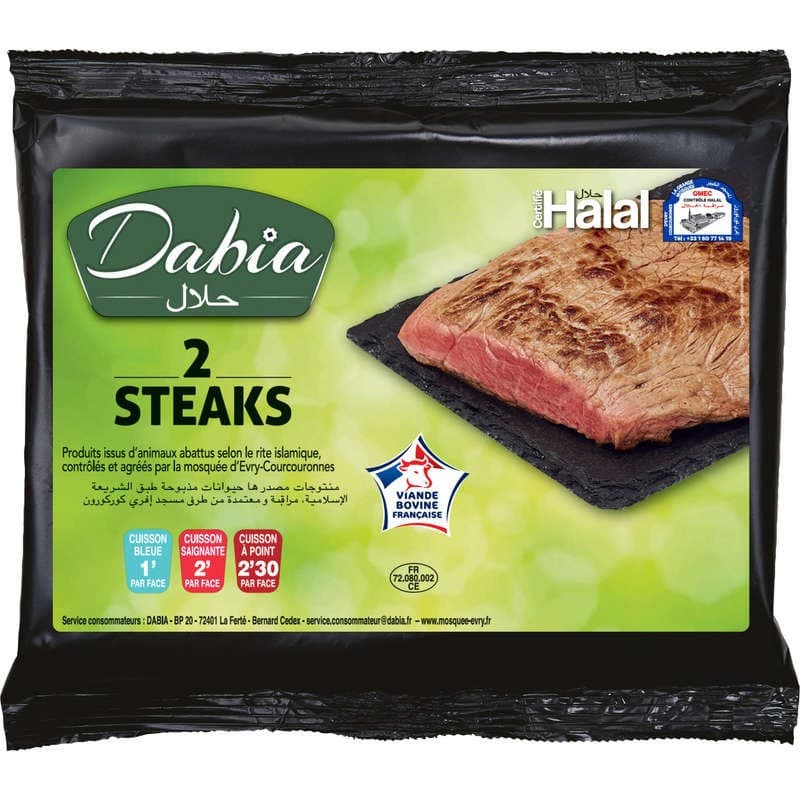 Dabia Halal Bifteck 240g