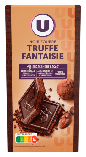 Chocolat Noir Fourre A la Truffe Fantaisie U