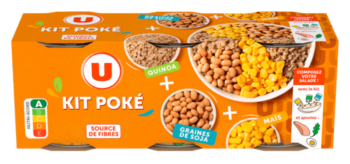 Kit Poke Graines de Soja Maïs Quinoa U