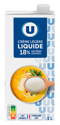 Creme Uht Legere Liquide 18% Mg U
