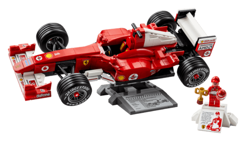 Ferrari F2004 et Michael Schumacher