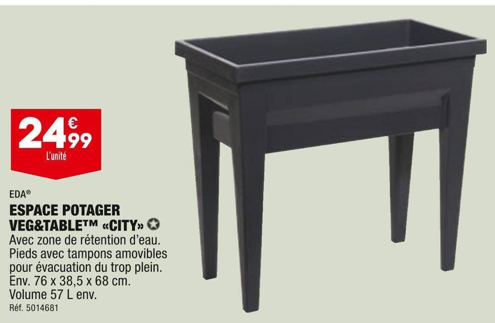 EDA ESPACE POTAGER VEG&TABLE CITY