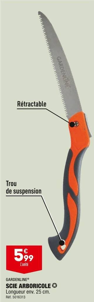 GARDENLINE SCIE ARBORICOLE