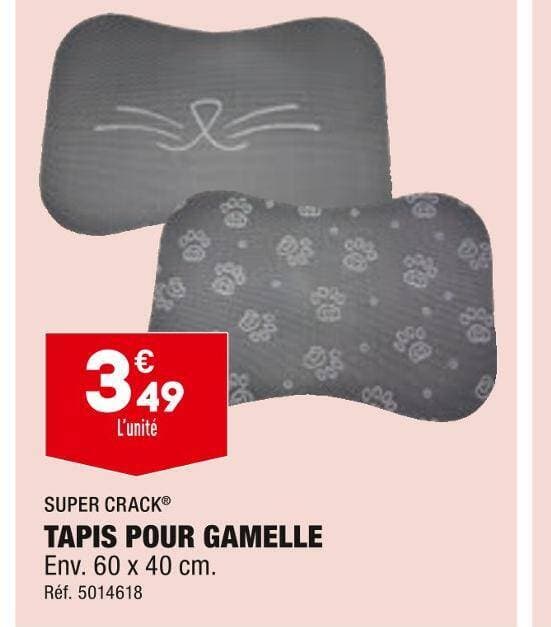 SUPER CRACK TAPIS POUR GAMELLE