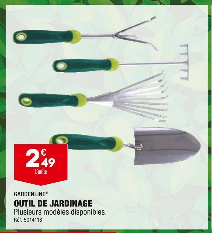GARDENLINE OUTIL DE JARDINAGE