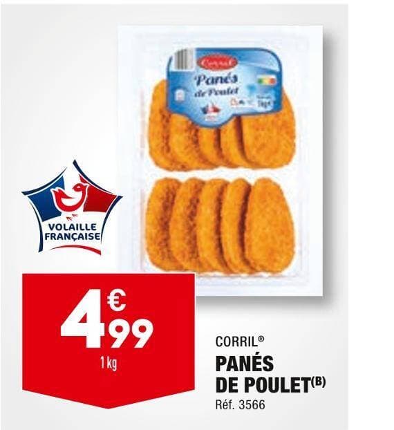CORRIL PANÉS DE POULET
