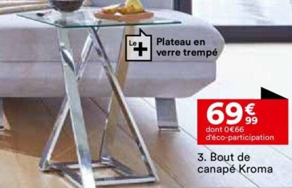 Bout de canapé Kroma