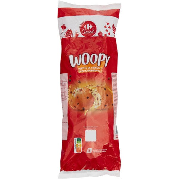 CARREFOUR CLASSIC' Woopy aux pépites de chocolat