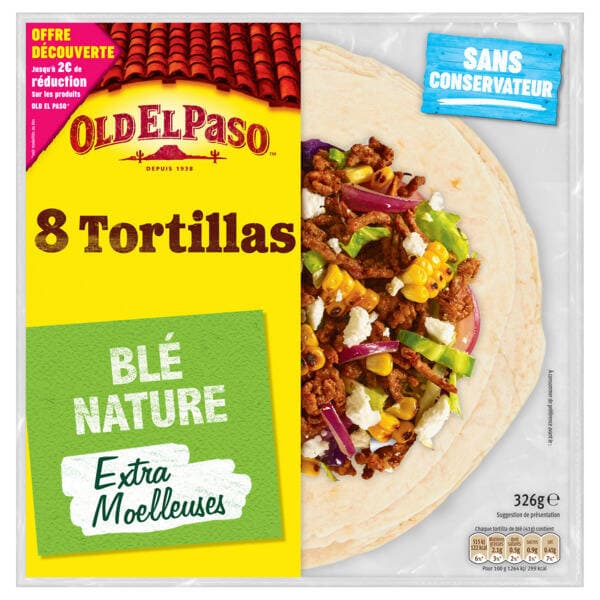 OLD EL PASO Tortillas Offre Découverte