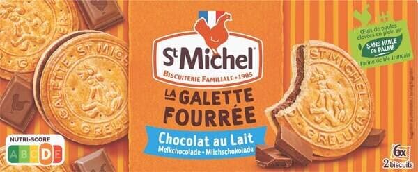 ST MICHEL Galettes fourrées