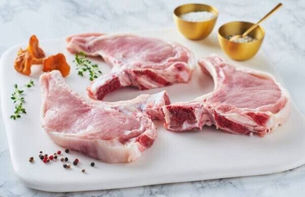 CARREFOUR Veau : côte*** avec os à griller