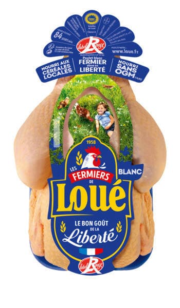 LOUÉ Poulet fermier Label Rouge