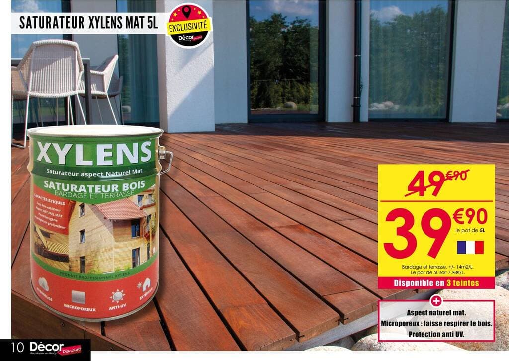 XYLENS SATURATEUR MAT 5L