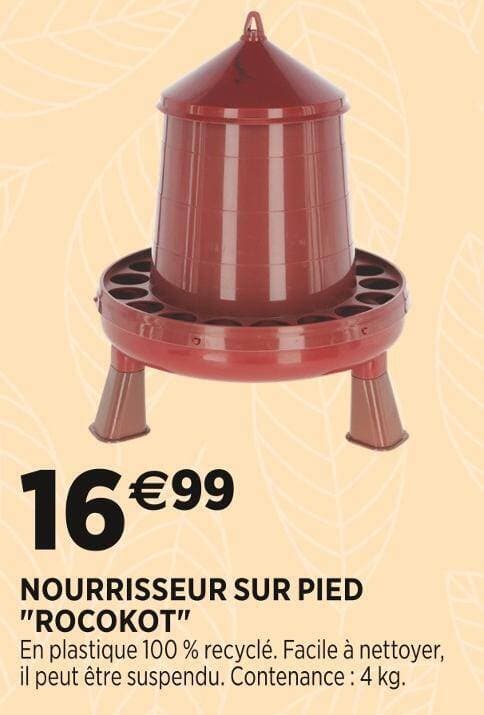 NOURRISSEUR SUR PIED ROCOKOT
