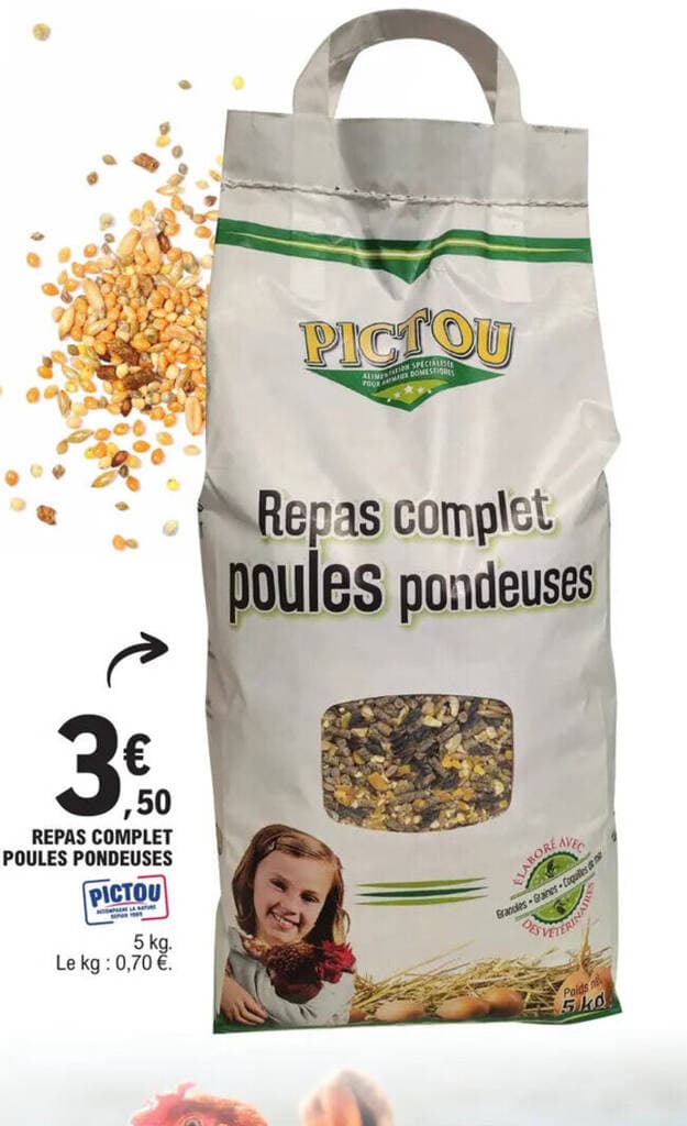 REPAS COMPLET POULES PONDEUSES