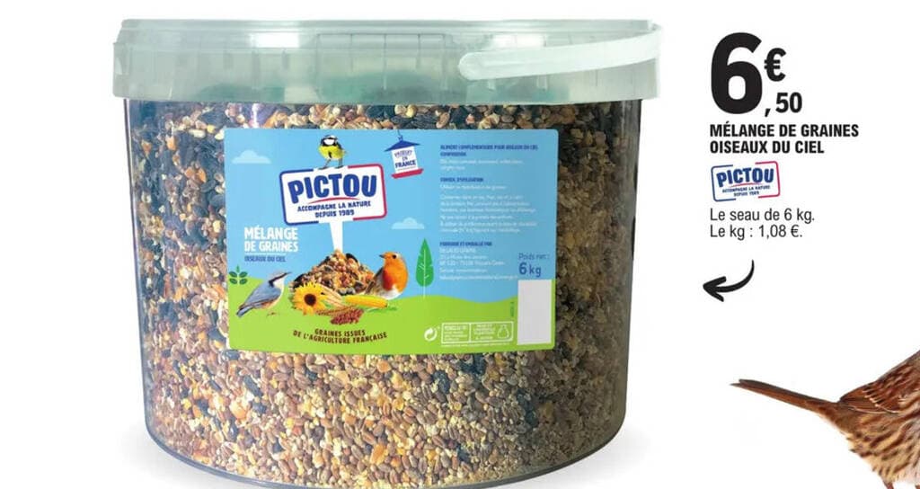 MÉLANGE DE GRAINES OISEAUX DU CIEL