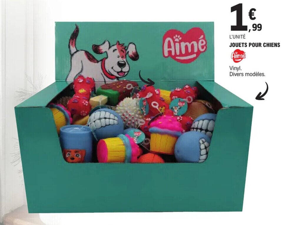 JOUETS POUR CHIENS Aime