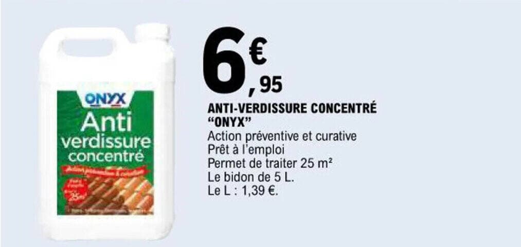 ANTI-VERDISSURE CONCENTRÉ "ONYX"