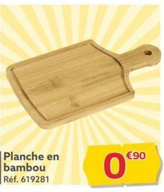 Planche en bambou Réf. 619281