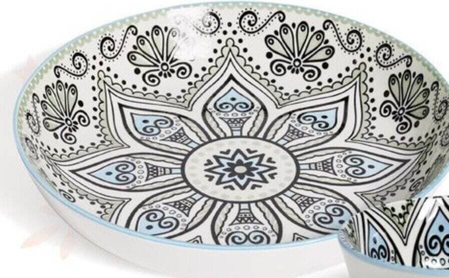 Plat de présentation Ø23 cm, porcelaine Réf. 620096