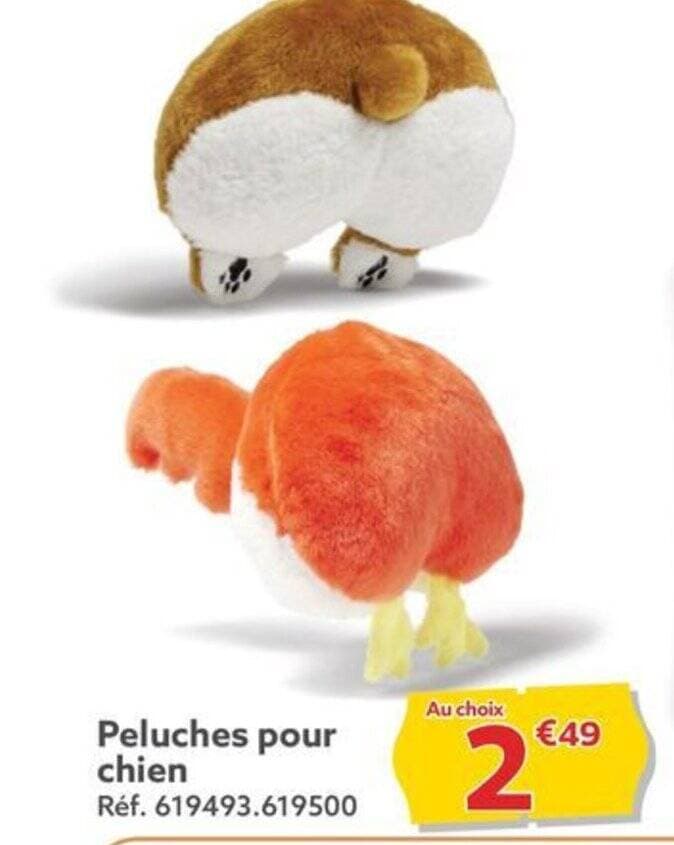 Peluches pour chien