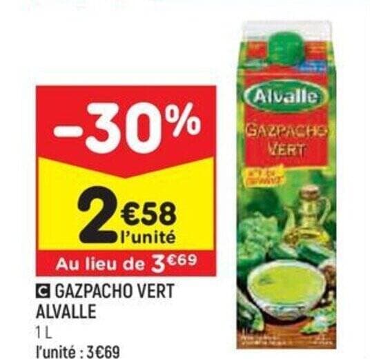 GAZPACHO VERT ALVALLE