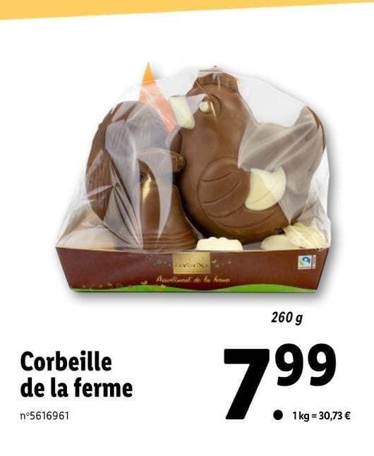 FAVORINA Corbeille de la ferme