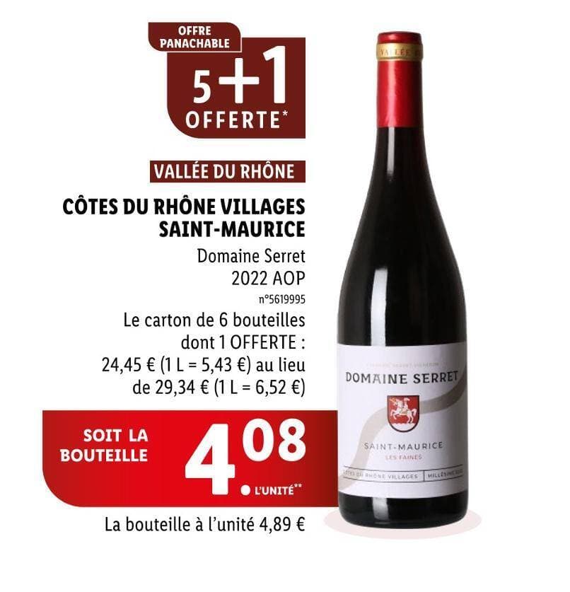 Domaine Serret CÔTES DU RHÔNE VILLAGES SAINT-MAURICE
