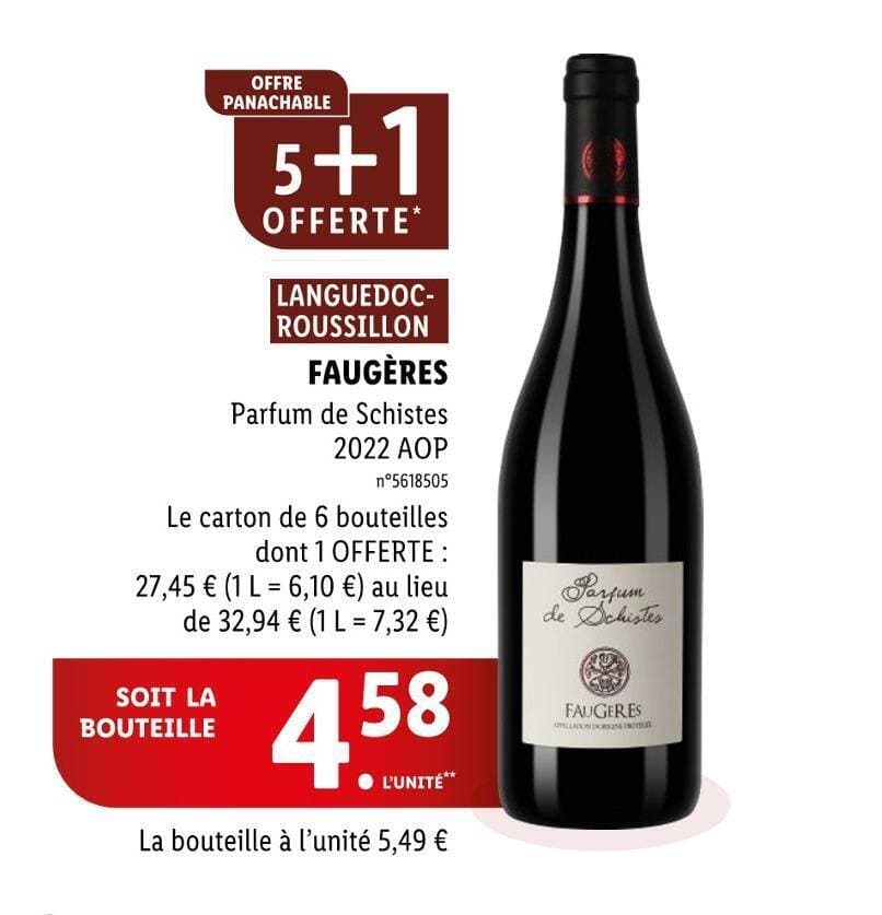 Parfum de Schistes LANGUEDOC ROUSSILLON FAUGÈRES