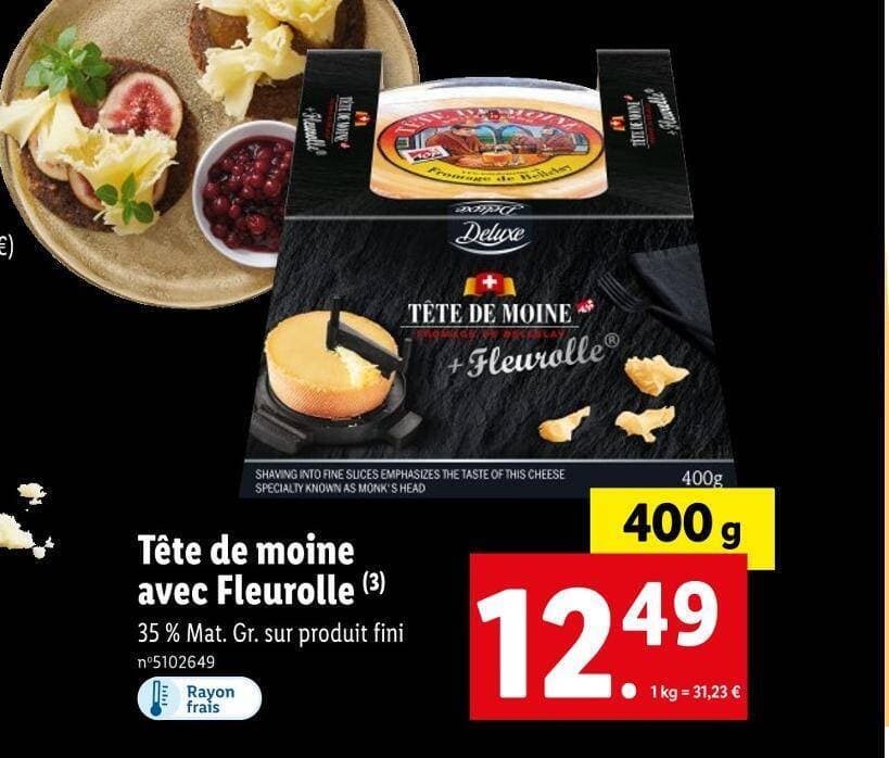 Deluxe Tête de moine avec Fleurolle