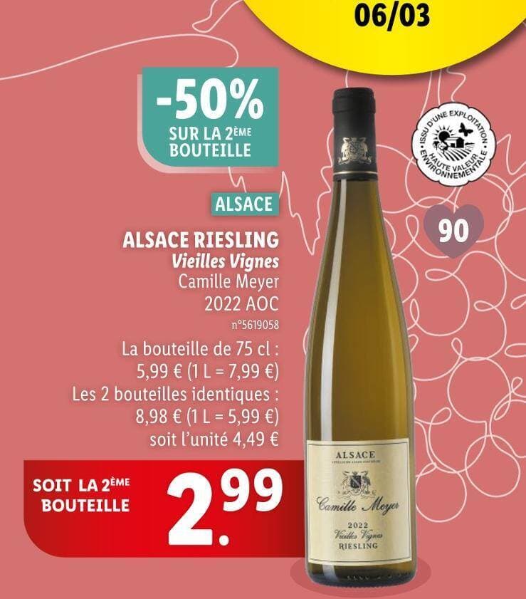 Camille Meyer RIESLING Vieilles Vignes