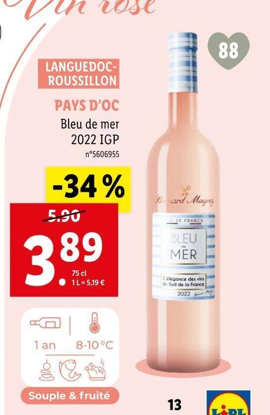 Bleu de mer PAYS D’OC