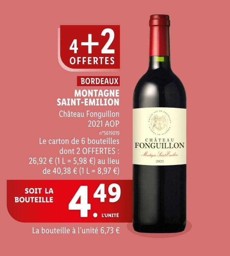 Château Fonguillon BMONTAGNE SAINT-EMILION