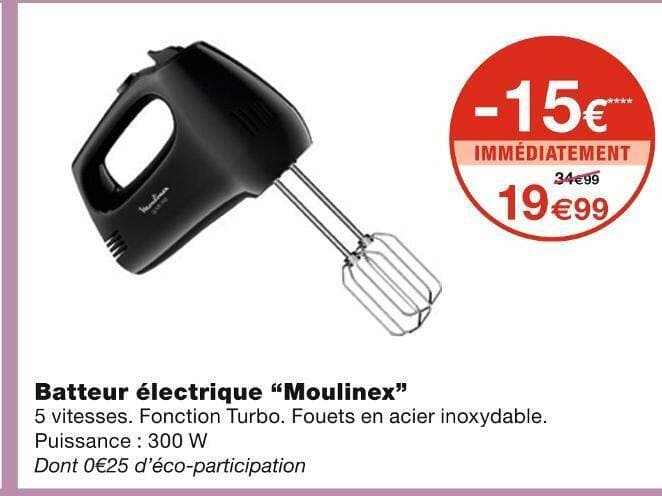 Moulinex Batteur électrique