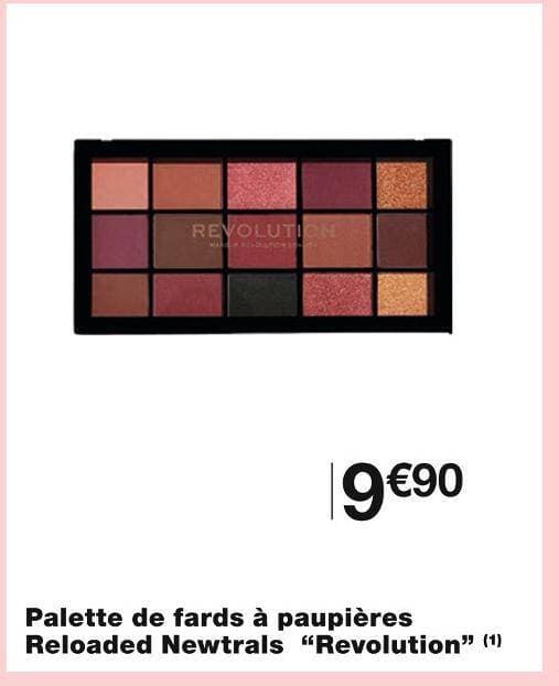 Revolution Palette de fards à paupières Reloaded Newtrals